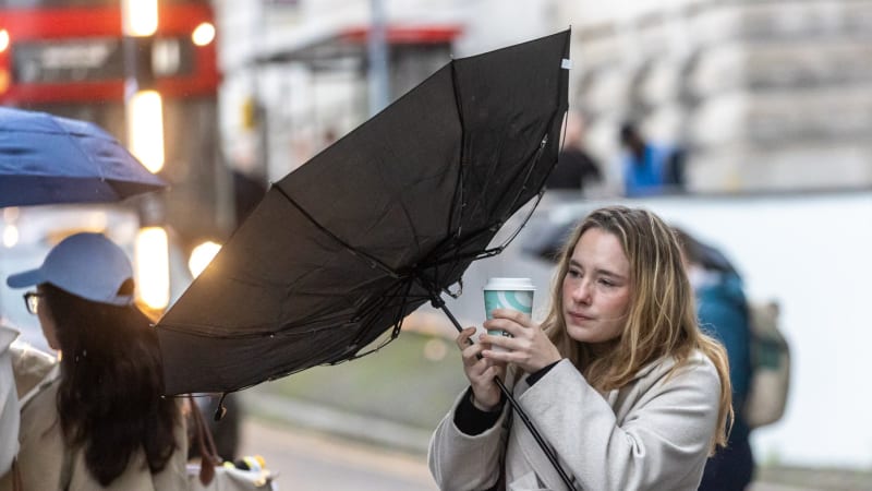 VÝSTRAHA: Na Česko se žene mohutný vichr. Hrozí pády stromů a komplikace v dopravě