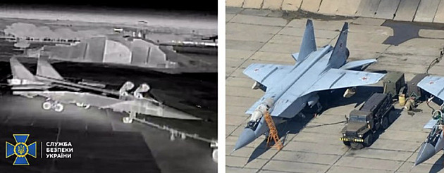 Ukrajinci tvrdí, že udeřili na základnu na Krymu a vyřadili ruské zbraně za miliardy