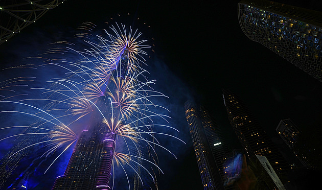 Nový rok vítají už i v Americe. Německá policie hlásí několik incidentů