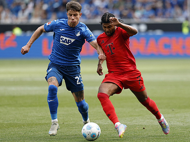 Hložek se na tréninku Hoffenheimu opět zranil. Je mi ho moc líto, řekl kouč