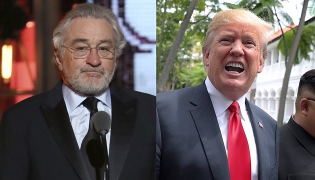 Trump svůj úřad nikdy neopustí, míní De Niro. Deportuju ho, reagoval prezident