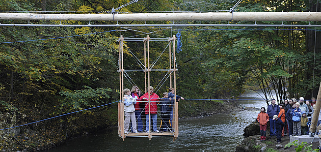 Slibovaná přepravní atrakce přes řeku Moravu nebude, vznikne jen běžná lávka