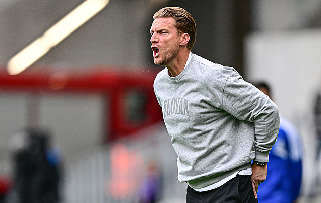 Slovan neuspěl a opět bude bez Evropy. Nejlepší šestka je úspěch, říká Kováč